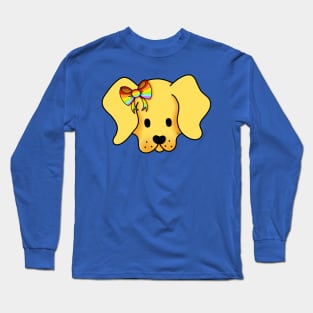 Pride Puppy - Blue Long Sleeve T-Shirt